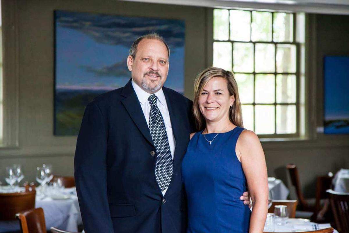 Bonterra Dining & Wine Room owner JD Duncan and events manager Melanie Tritten.