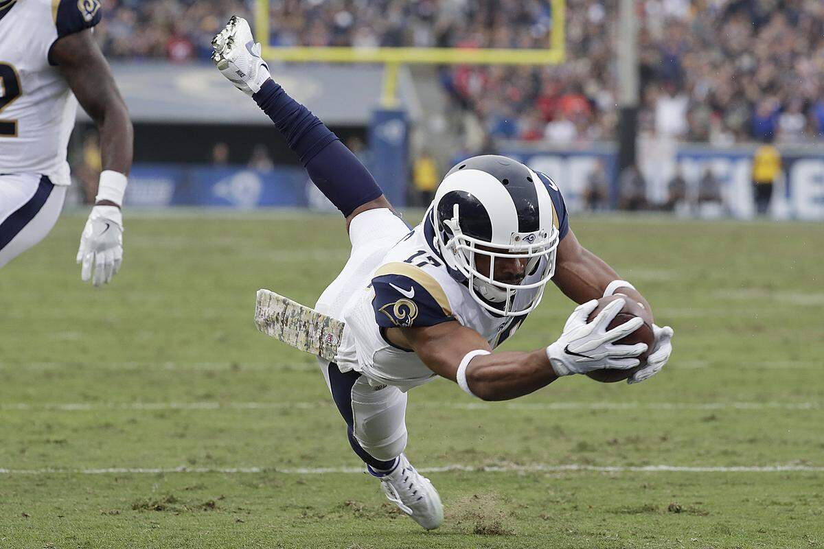 Rams receiver Robert Woods is part of why Los Angeles sports one of the NFL’s top passing attacks.