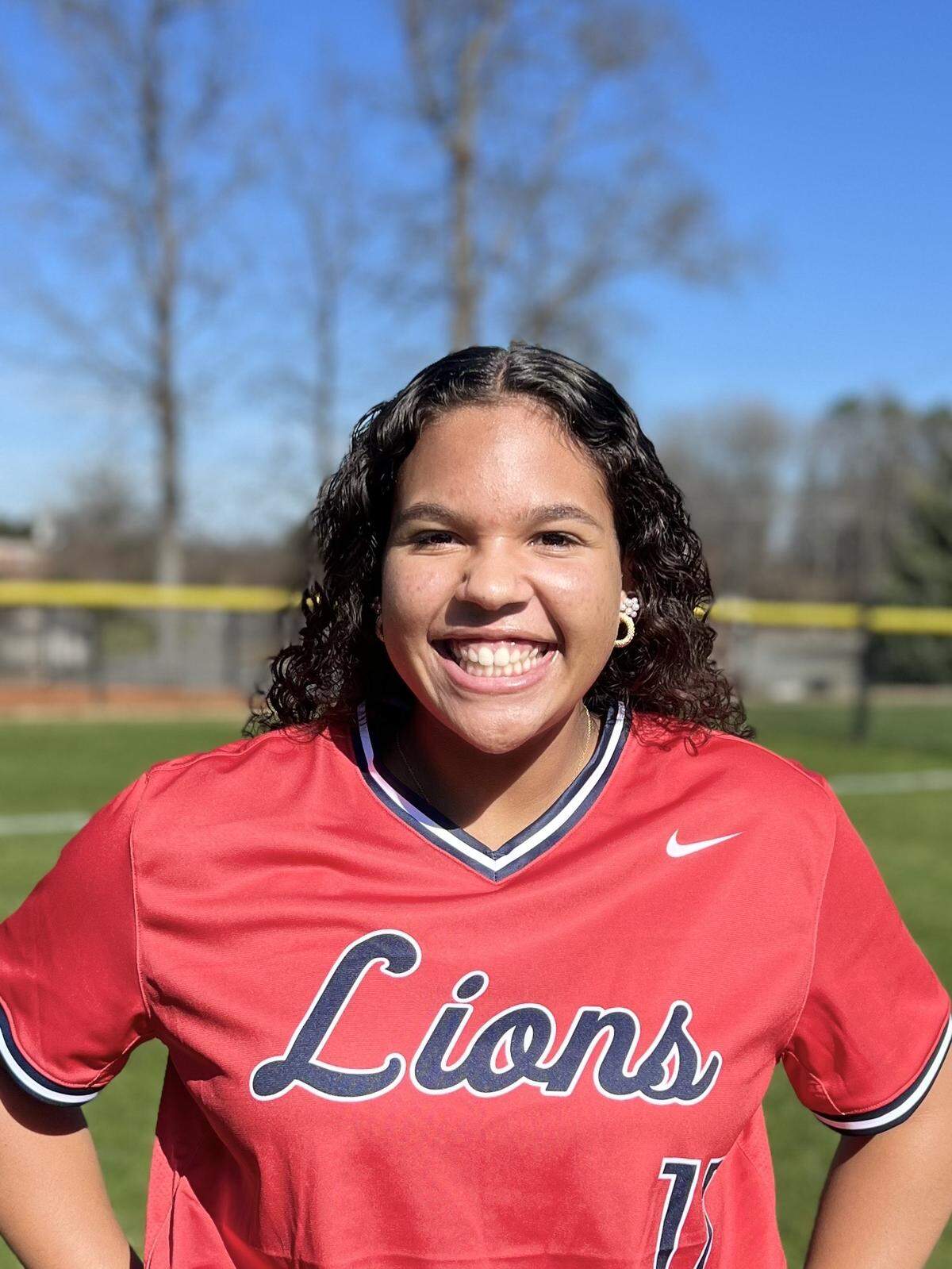 Covenant Day softball player Avery Houseton