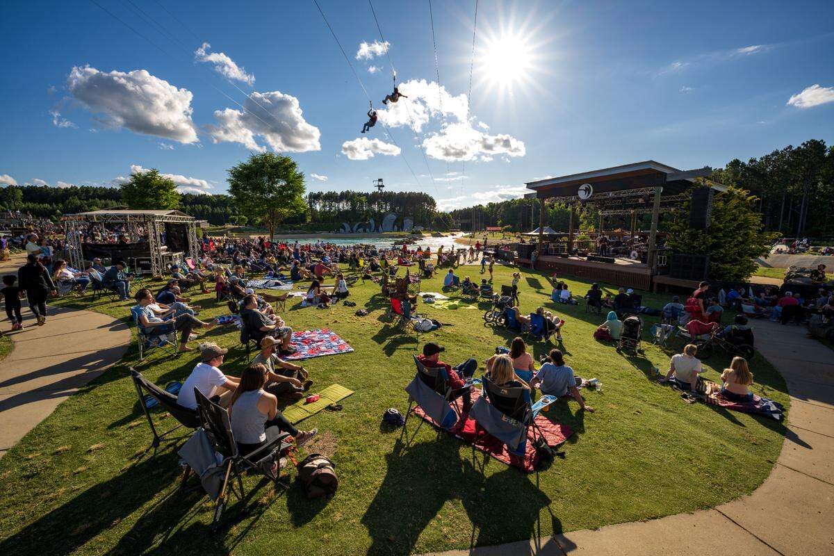 The U.S. National Whitewater Center has several activities for guests to enjoy year-round.