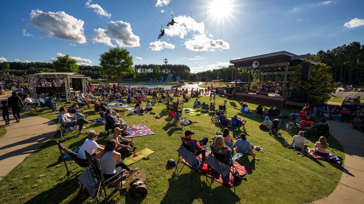 The U.S. National Whitewater Center’s Memorial Day Celebration includes a trail race, free yoga and live music.