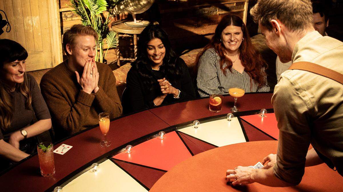 “The Magicians Table,” an immersive show produced by Alison Spiriti and Justin Sudds of Right Angle Entertainment, will play at Blume Studios in Charlotte.