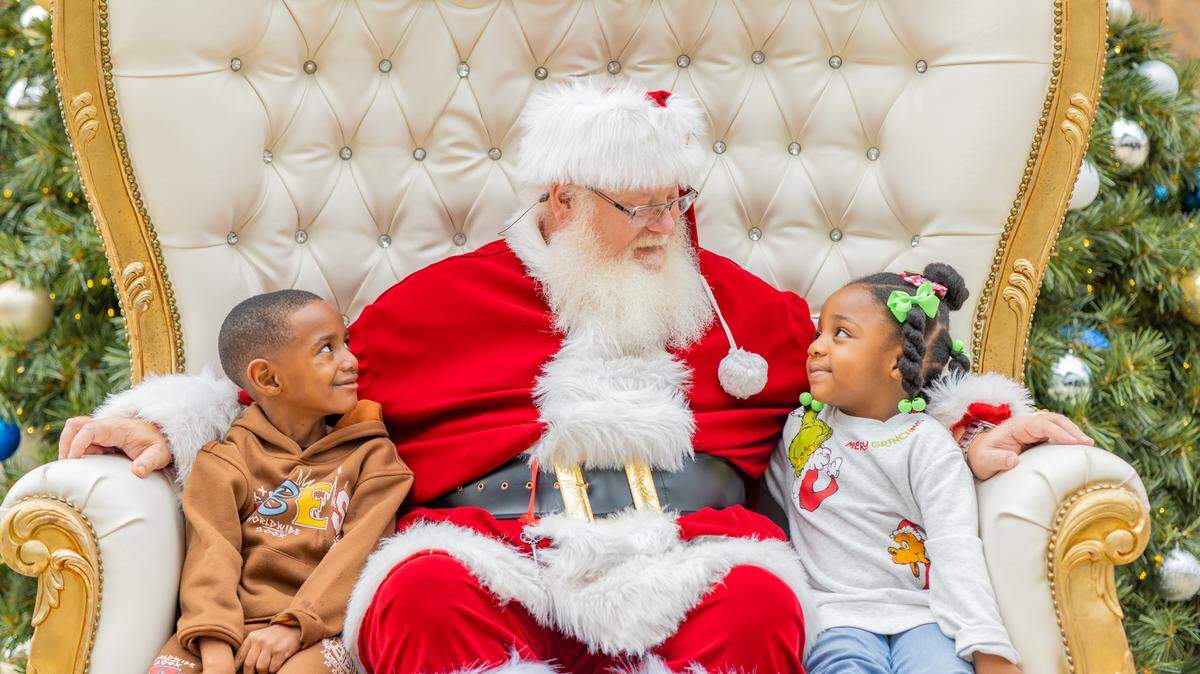 Get a selfie with Santa and enjoy live entertainment at Jingle Bowl at Ballantyne.