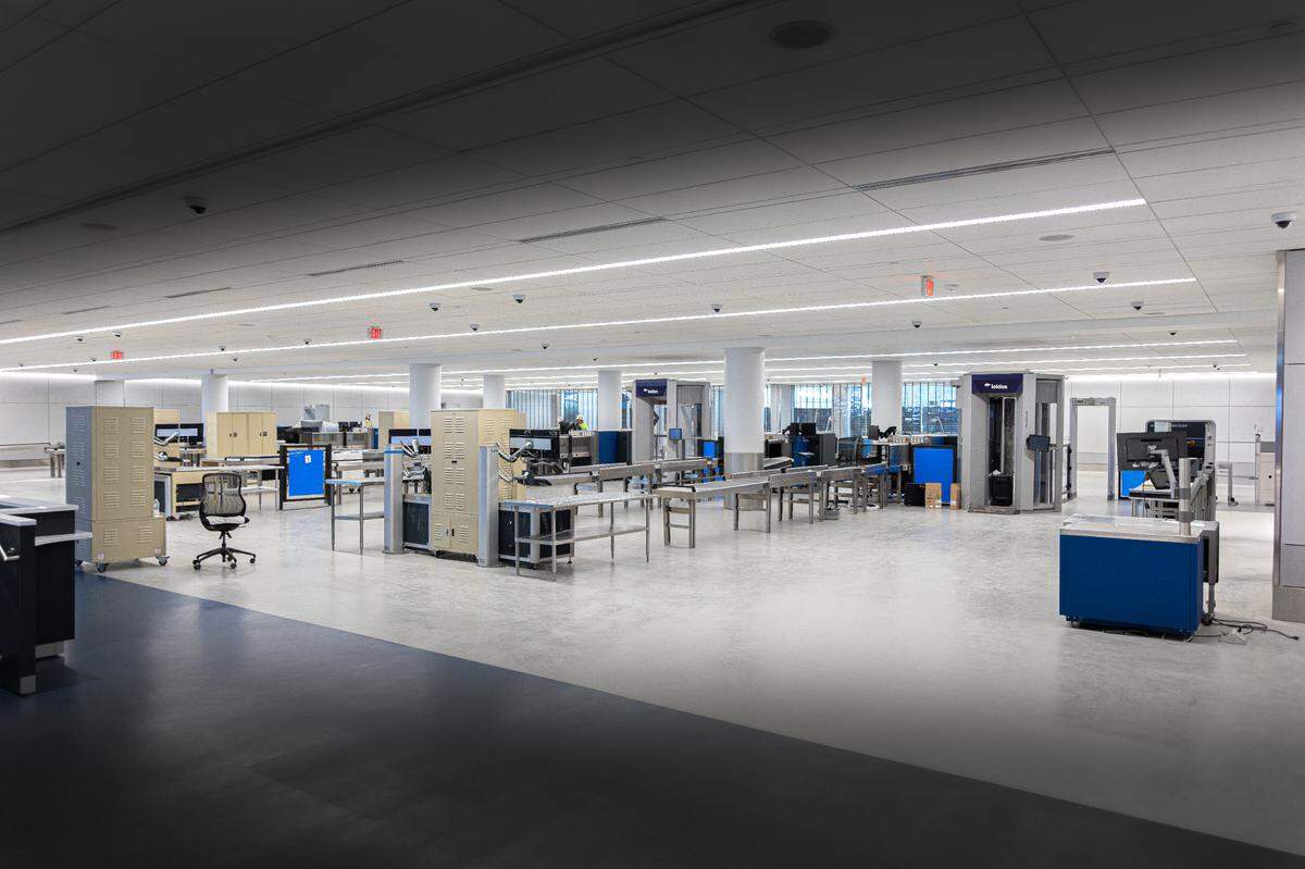 Charlotte Douglas International Airport is opening a renovated security checkpoint area on Monday, March 24. It will be fully operational on Wednesday.