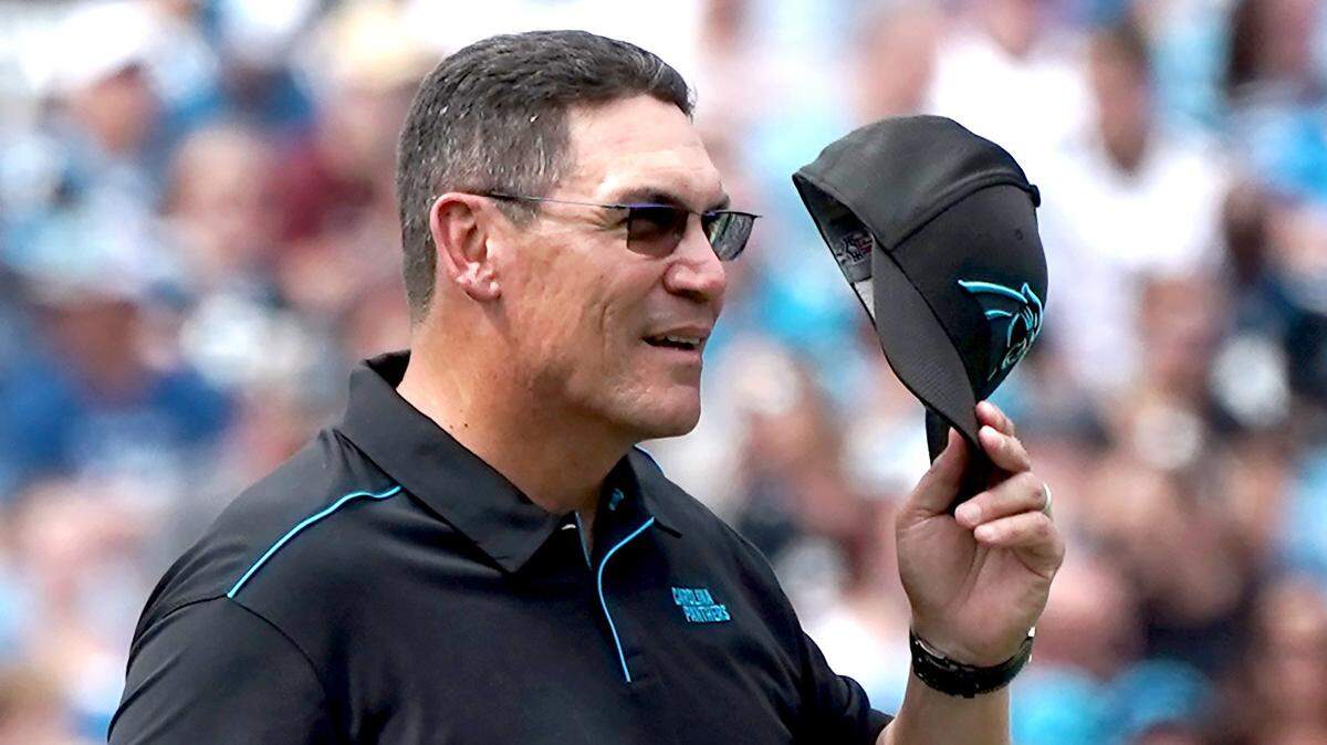 ‘I’m just very fortunate.’ Emotional Ron Rivera becomes winningest coach in team history