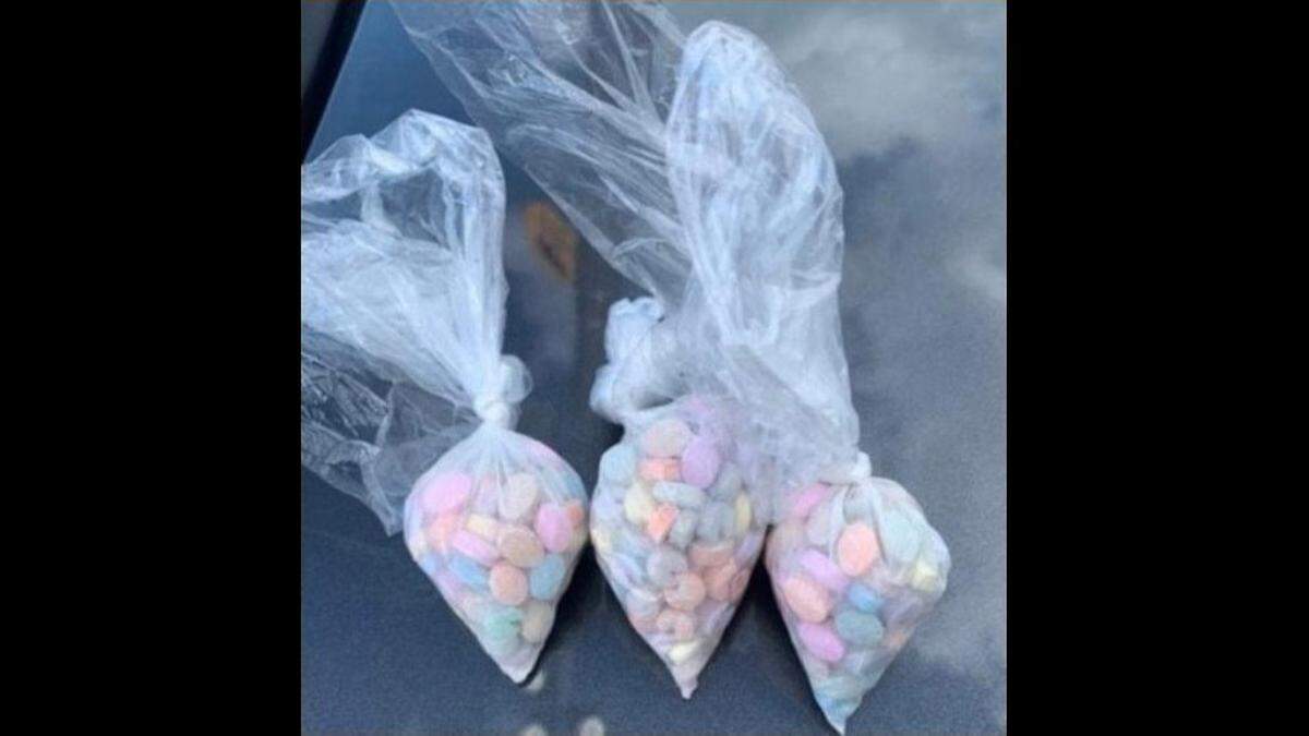 Valerie Mason, 25, was arrested last week after investigators found drugs resembling candy in the same car as her infant child, according to the Union County Sheriff’s Office.