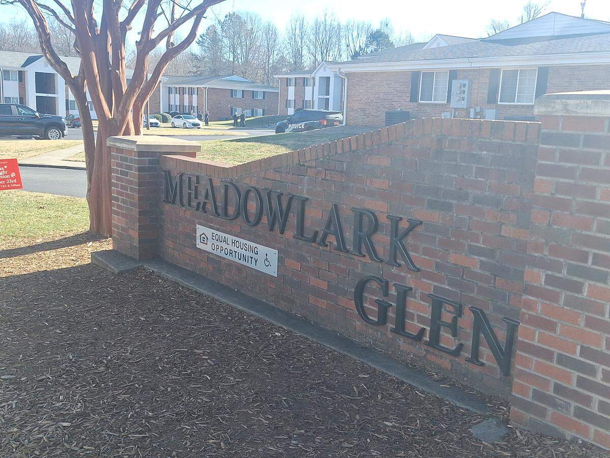 Mooresville police said seven residents called 911 after gunfire erupted in the Meadowlark Glen apartment complex around 9 p.m. Friday, Dec. 12.