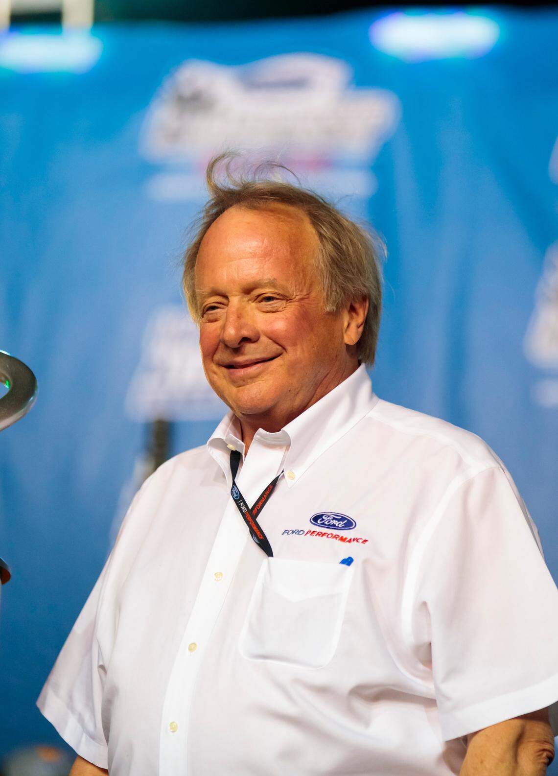 Edsel Ford II will be inducted into the North Carolina Auto Racing Hall of Fame “Walk of Fame” in Mooresville NC on Tuesday, Oct. 3, 2023.