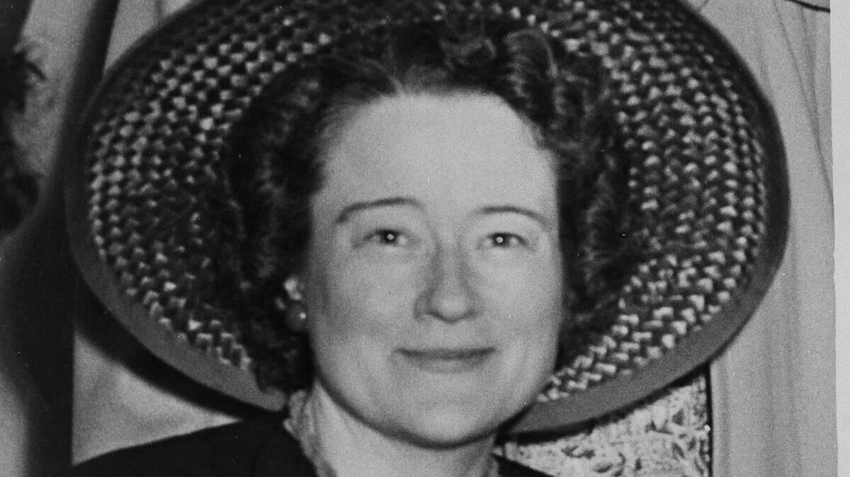 Susie Sharp, lawyer of Reidsville, N.C. and first female Superior Court judge, is seen, June 1948. (AP Photo)