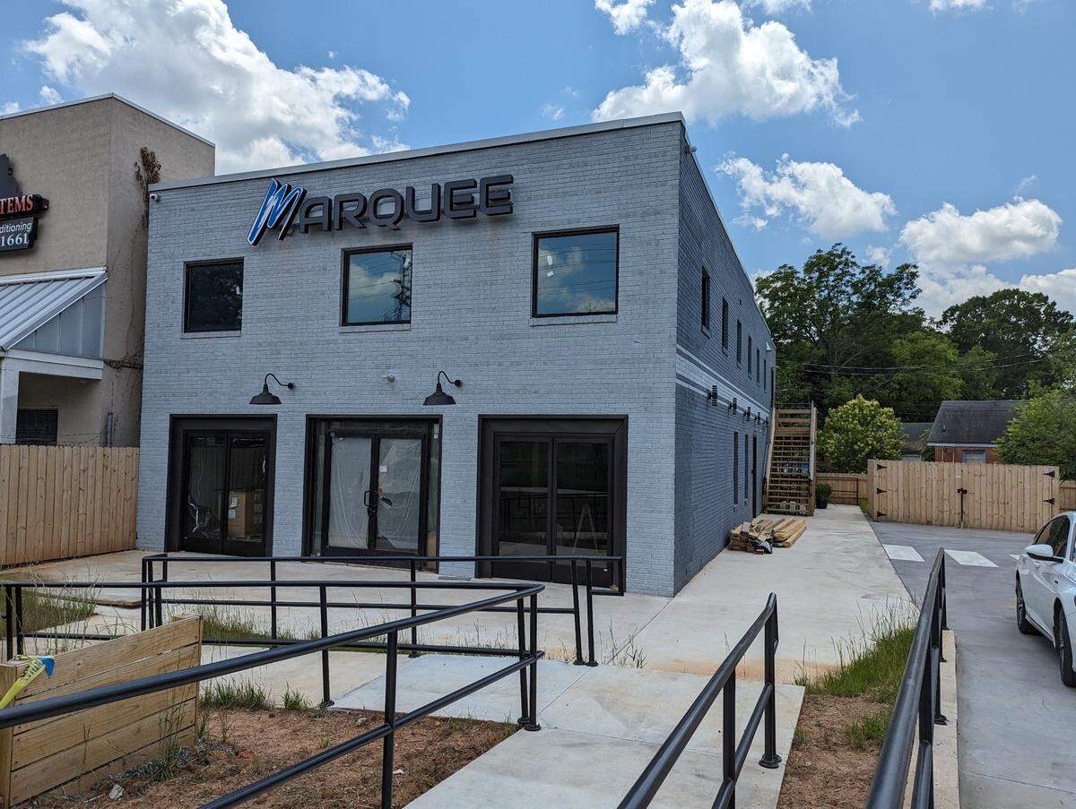 Marquee Charlotte (shown during renovations in the spring) will open Sept. 1 at 3131 Tuckaseegee Road in Charlotte.