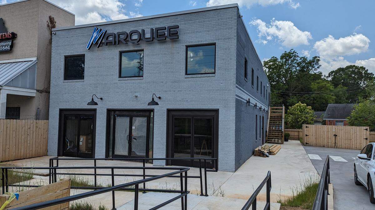 Marquee Charlotte (shown during renovations in the spring) will open Sept. 1 at 3131 Tuckaseegee Road in Charlotte.