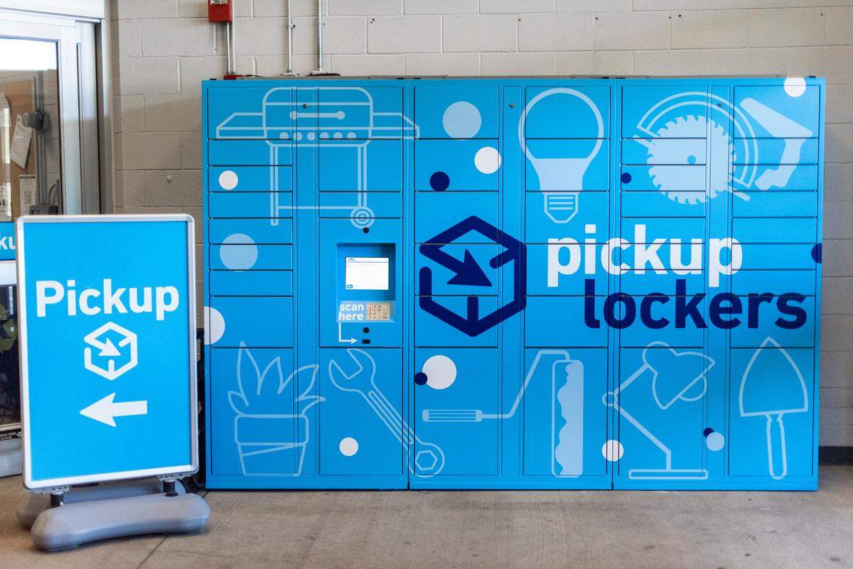 To continue to improve the contactless delivery experience for customers, Lowe’s Home Improvement is installing pickup lockers at all U.S. stores by the end of March.
