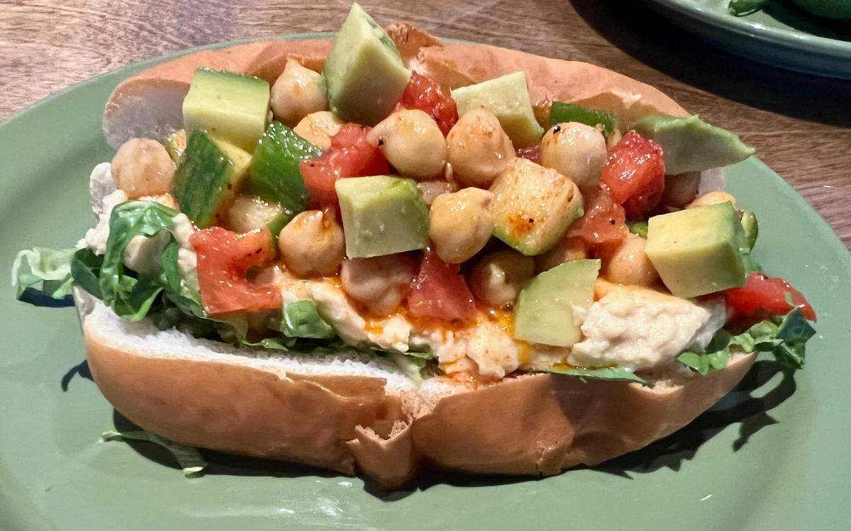 Davesté Kitchen by Flock’s Mediterranean salad.