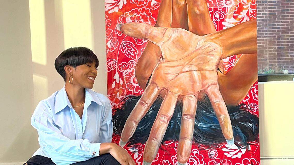 During the COVID-19 pandemic, Charlotte artist Kalin Devone saw support for her work explode on social media. Her sales grew, leading her to seek a bigger workspace.