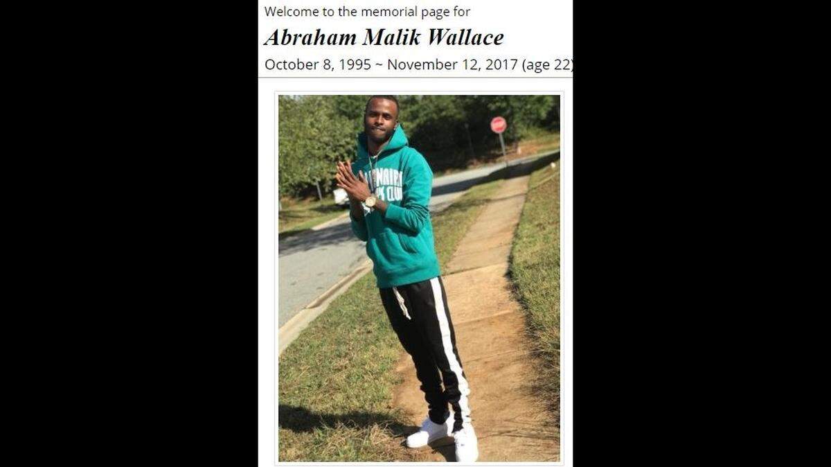 Abraham Malik Wallace was 22 when he was shot and killed on Waddell Street, north of uptown.