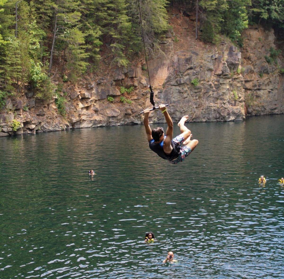 The Quarry at Carrigan Farms offers open swim.