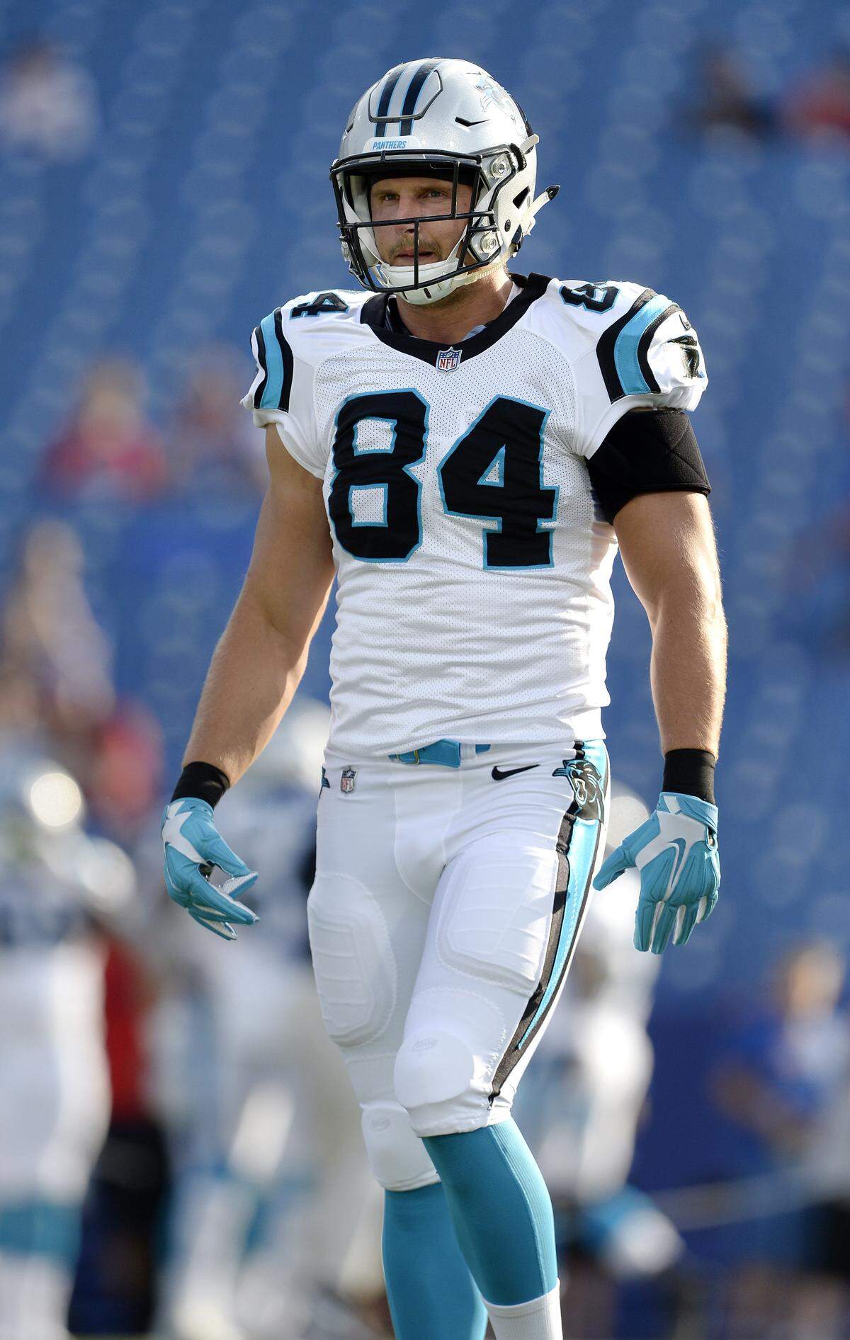 Carolina Panthers tight end Jason Vander Laan, a former college quarterback, says he has bounced to three different NFL teams in three seasons because he hasn’t been consistent enough.