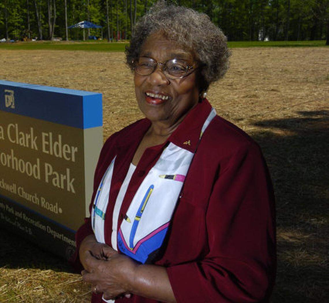 Thereasea Clark Elder is the namesake for this park in the Rockwell Park community.