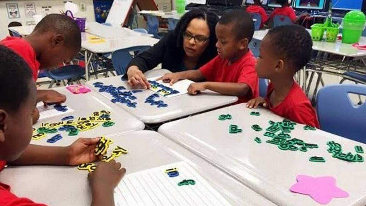An Achievement School District classroom in Tennessee, a model for North Carolina's Innovative School District.
