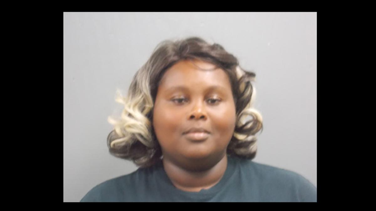 Blondye Shanelle Michael, 38, was charged with simple assault after saying a toddler in her care had fallen on a dollhouse at Michael’s day care in the Cheraw area of Chesterfield County, SC.