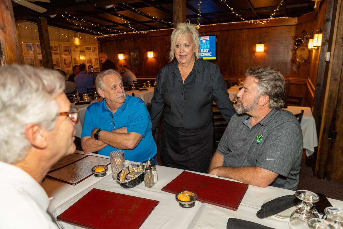 Beef N’ Bottle’s Lisa Guerra has been taking care of steakhouse customers for more than 35 years.