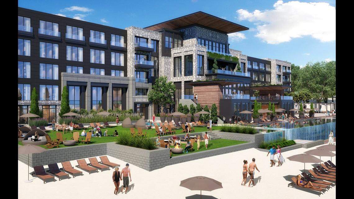 Construction of the $250-million Sunset Cove hotel resort could now start in the second or third quarter of this year and finish in about four years.