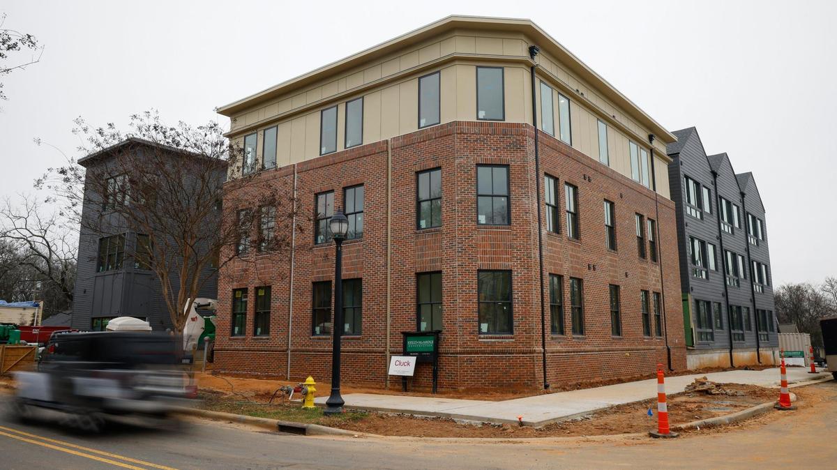 The Millhouse, a 28-unit project at 1115 Seigle Avenue in Charlotte’s Belmont neighborhood, is one of the latest projects for local developer Space Craft. The developer wants to make the Mill District, just outside uptown, more walkable.