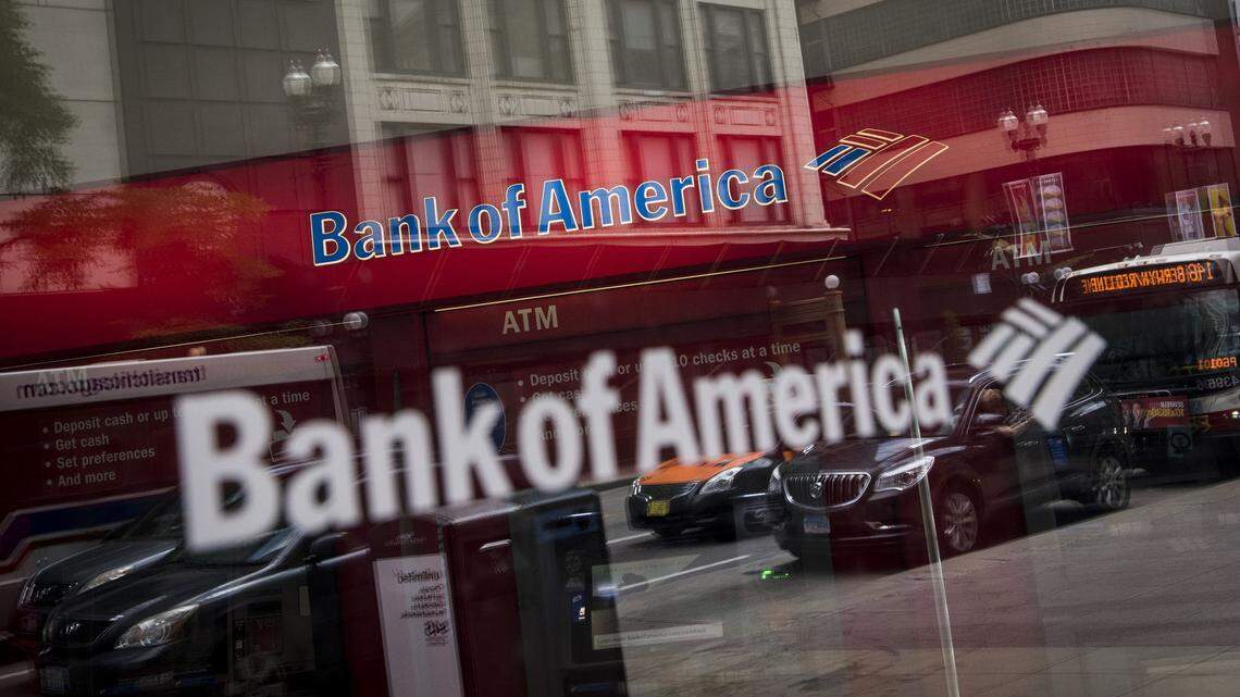 A Bank of America branch in Chicago.