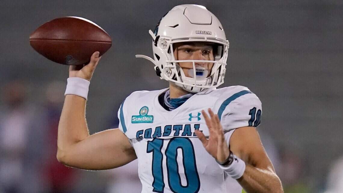 Quarterback who led Coastal Carolina to upset of Kansas is from Union County