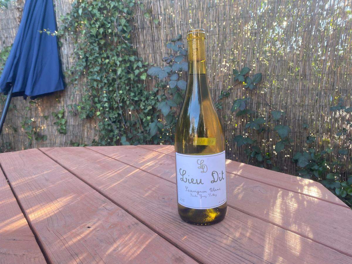 Tip Top Market carries the Lieu Dit Santa Ynez Valley Sauvignon Blanc.
