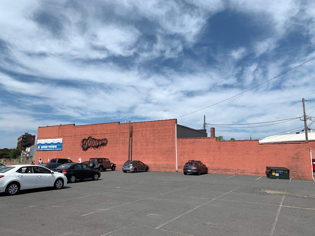 Shepard Fairey is going to paint a mural on this building in downtown Rock Hill in April 2020.