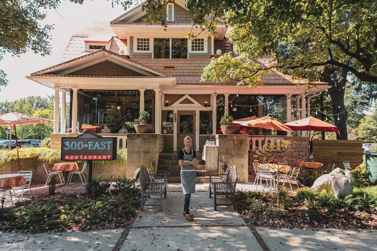 Chef-owner Ashley Bivens Boyd of 300 East grew up in the restaurant, back when it was The White Horse.