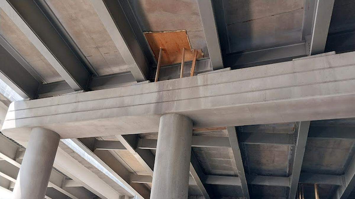 Foam Board under I-77 interchange on Celanese rd. Rock Hill, S.C.