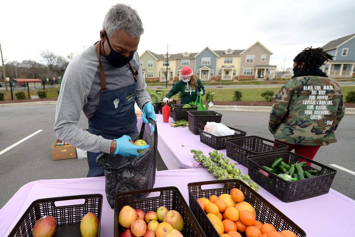 The task force wants to tackle food deserts through pop-up farmers markets. 