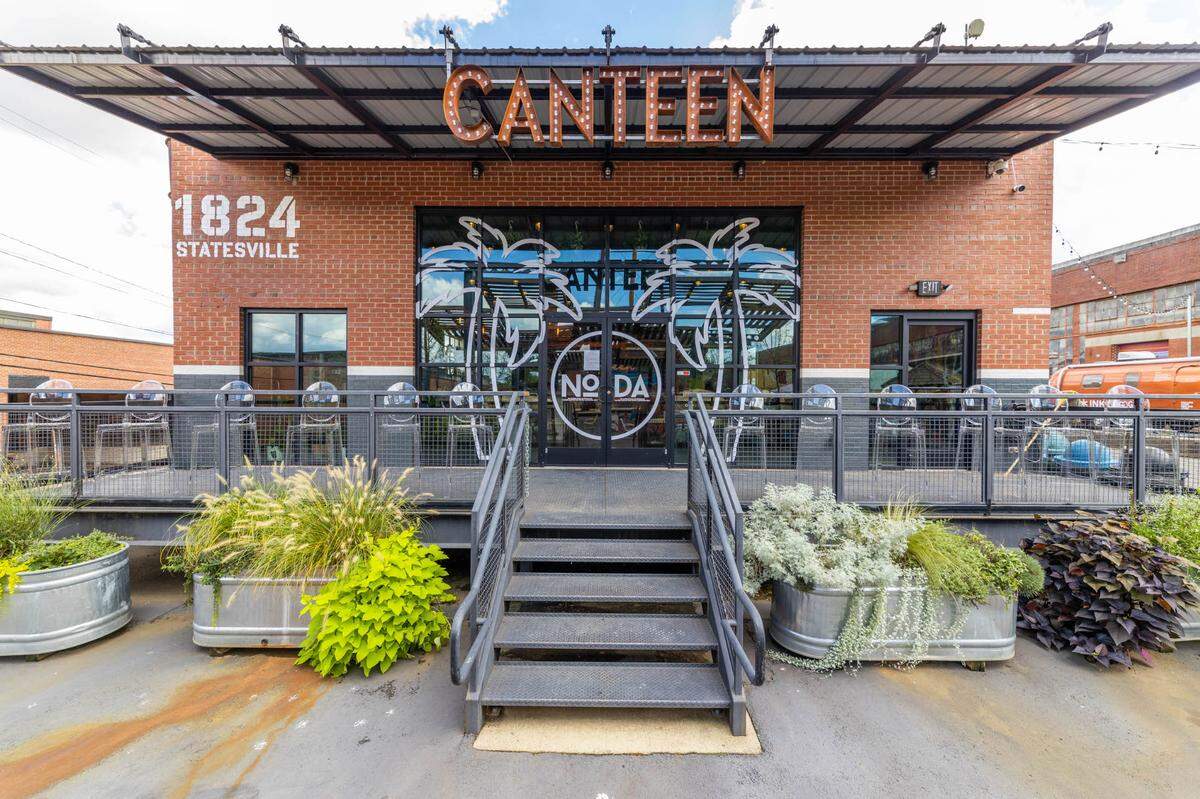 Find NoDa Company Store Canteen in Camp North End, near the Boileryard.