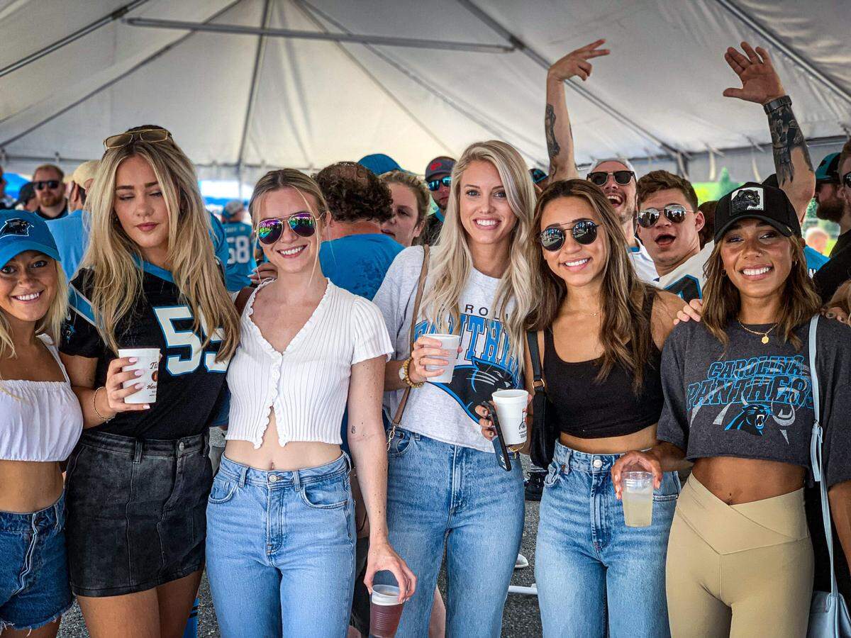 Find fellow Panthers fans at Roaring Riot tailgate events.