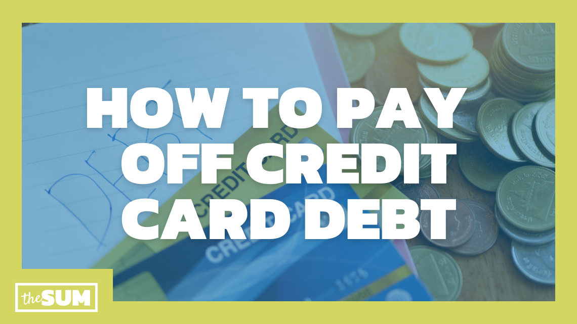 Feel like you’re drowning in credit card debt? Here’s how you can get out
