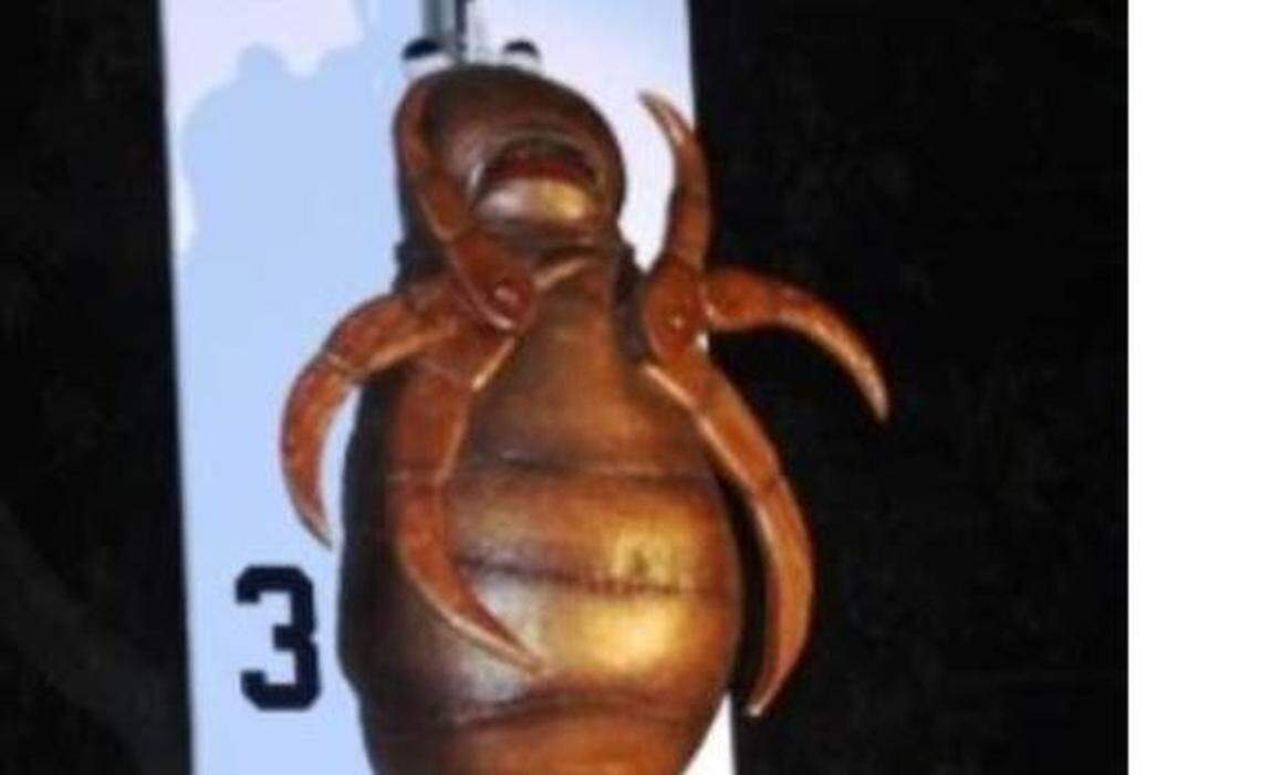 The town of Eastover, near Fayetteville, will drop a 3-foot-tall, 30-pound ceramic flea as part of its New Year’s Eve celebration.