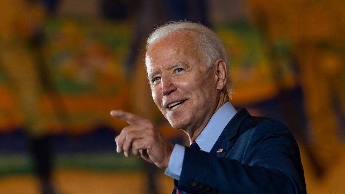 Here’s what Joe Biden had to say about President Donald Trump’s visit to Macon