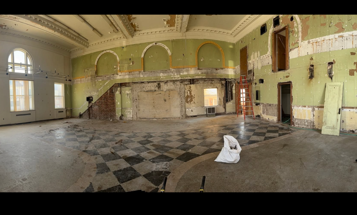 Crew working to renovate this rambling building in downtown Burnsville, NC, continue to find mysterious spaces, holes and passages, officials say.
