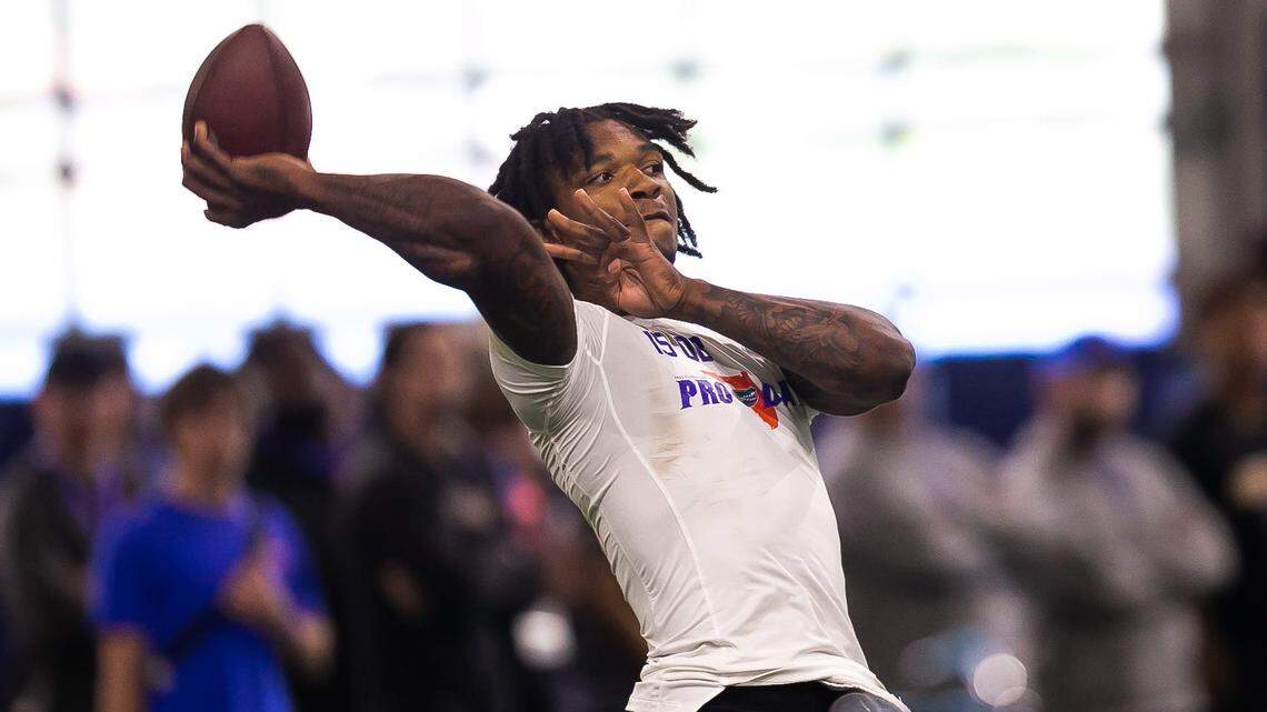 Should the Panthers draft Anthony Richardson? Evaluating the Florida QB after pro day