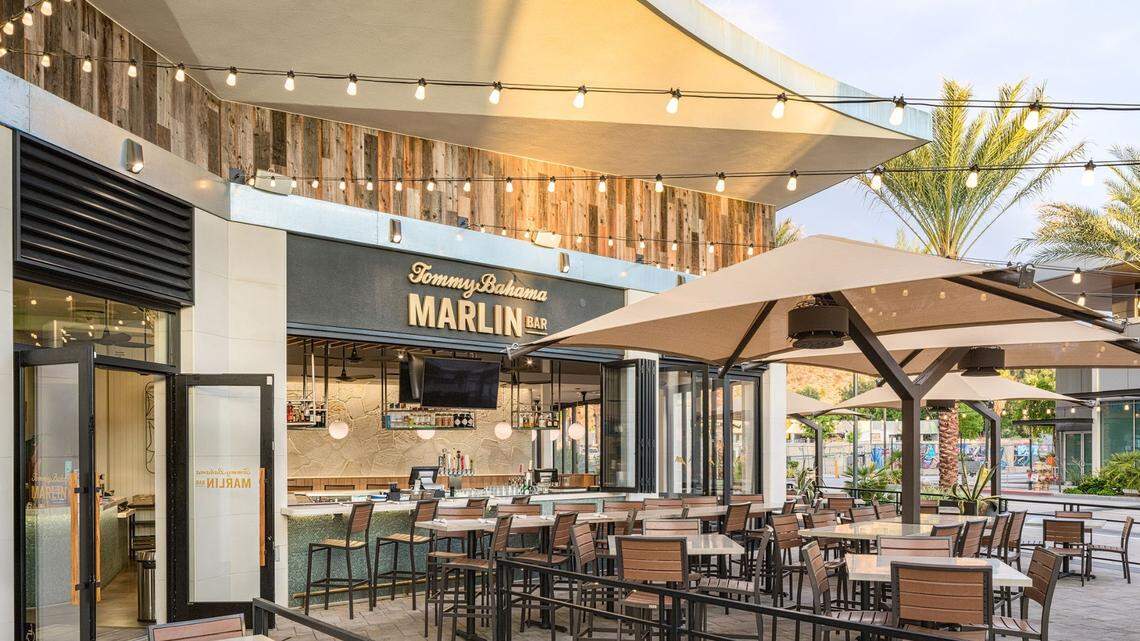 A Tommy Bahama Marlin Bar, which combines a bar and restaurant with the clothing store, is coming to SouthPark mall late this year.