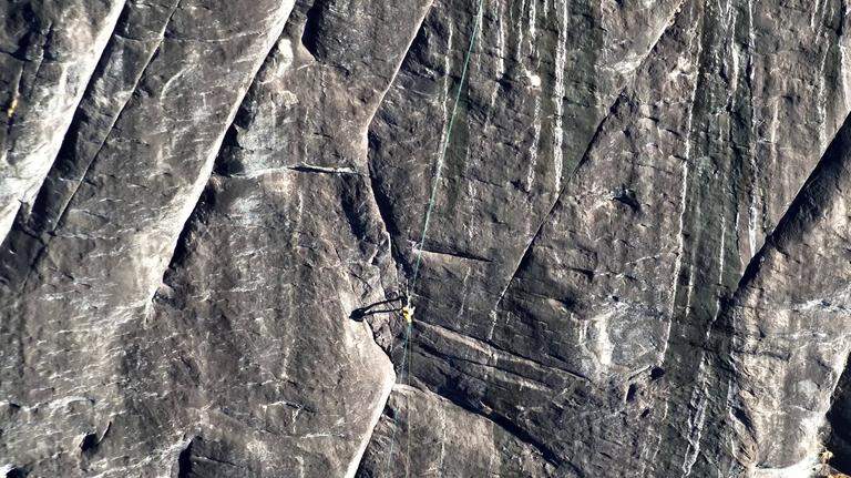 Men spent frigid night stuck on 200-foot cliff in North Carolina, rescuers say