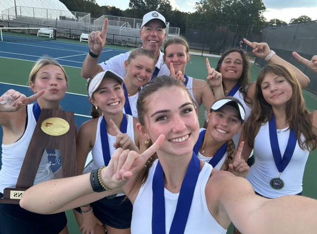 Gaston Day’s tennis team won its second straight NCISAA state title Saturday