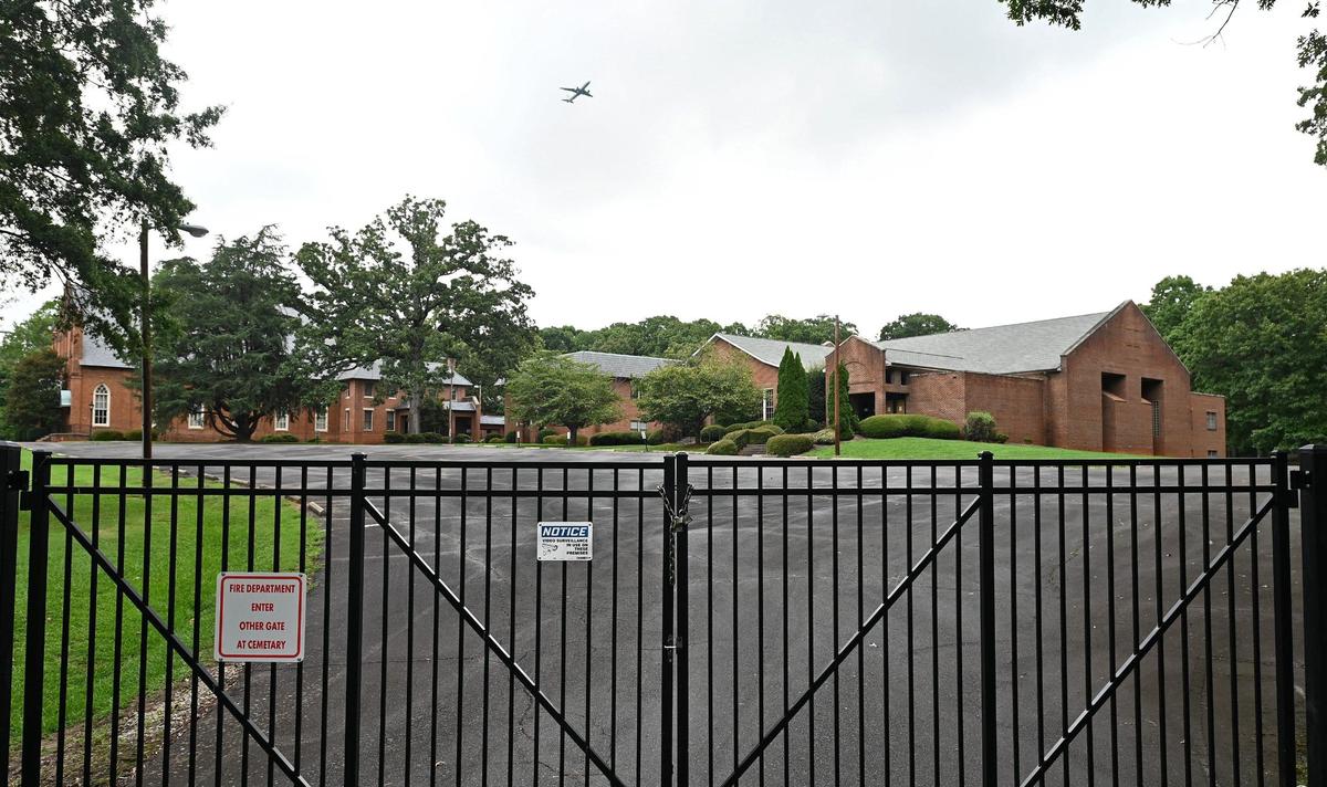 The Steele Creek Presbyterian Church property at 7407 Steele Creek Road in Charlotte, NC on Monday, August 5, 2024.