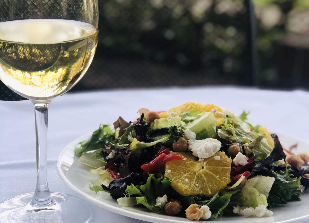 The Valentine's Day dinner at Napa on Providence features a three-course menu, champagne toast and live music for $50 per person.
