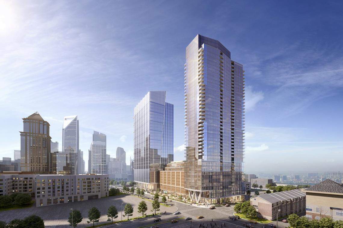 The $700 million Queensbridge Collective project will consist of an office tower and residential tower.