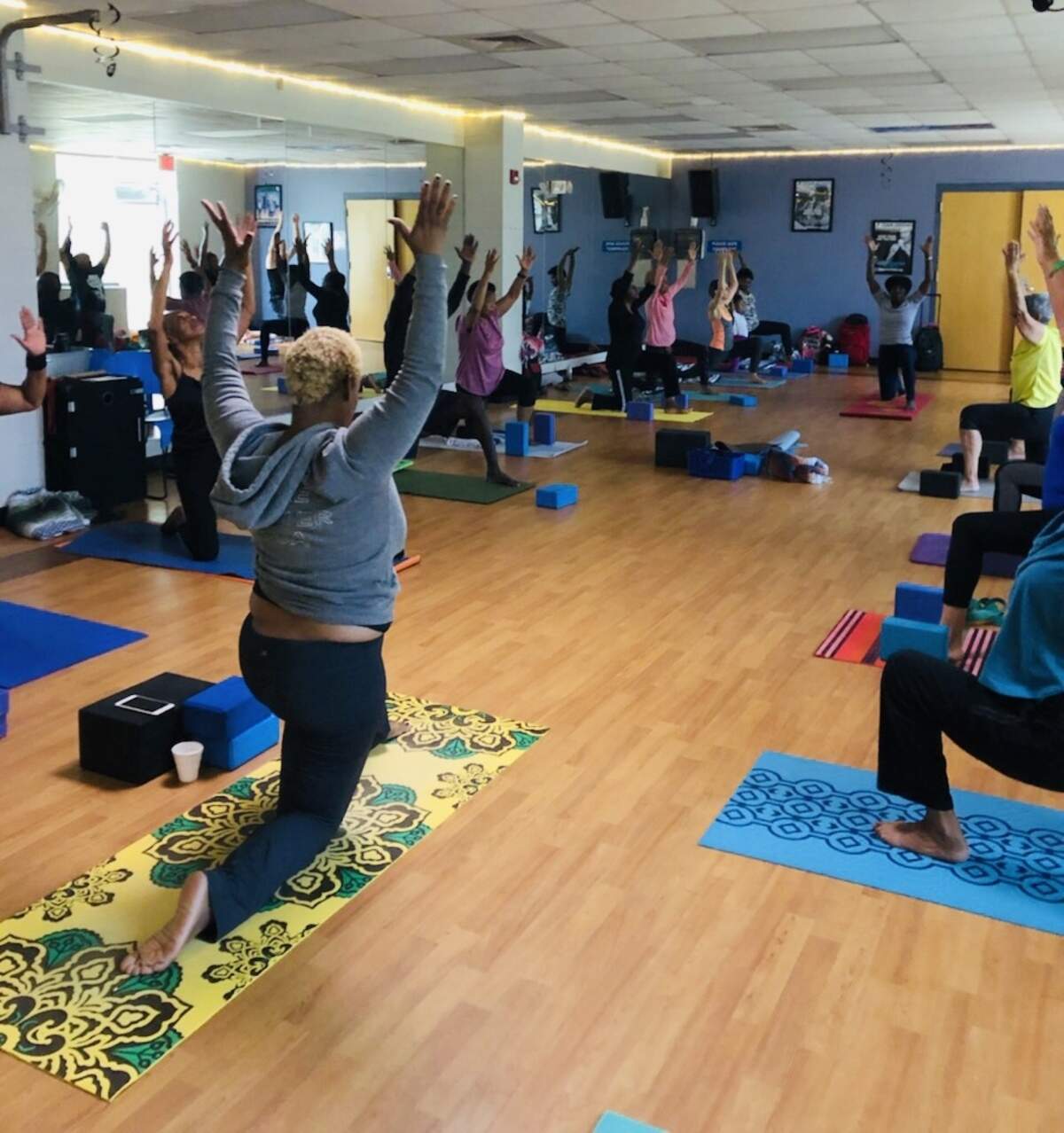 Keisha Battles built her reputation on making yoga accessible to all bodies at almost every level of capability. 
