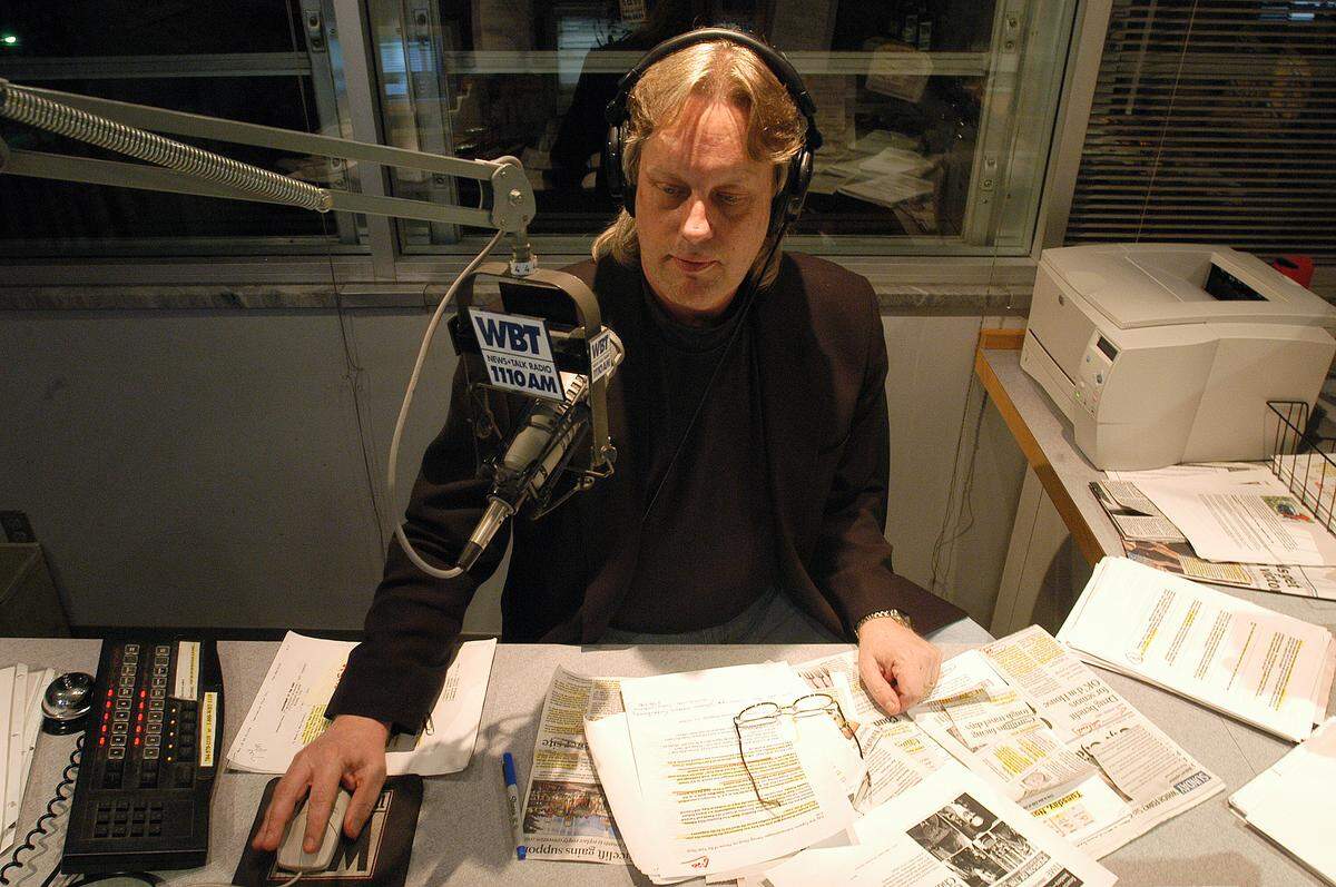 Hancock, photographed in his WBT studio in 2003.