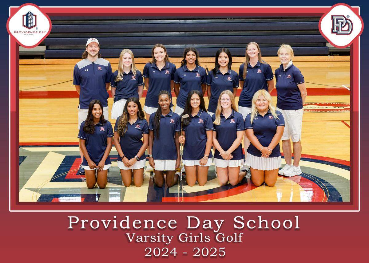 Providence Day’s girls’ golf team